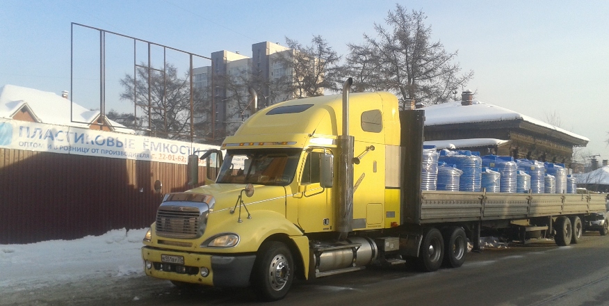 Доставка продукции Ирпласт фурами