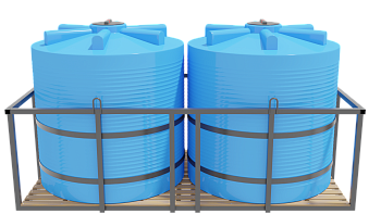 Обрешетка-кассета для емкости на 10м3 (2шт по 4,5м3)