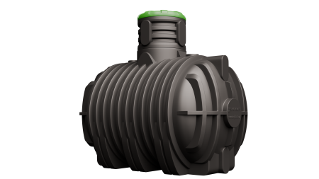 Емкость накопительная У 5000 литров (цвет черный) NEW