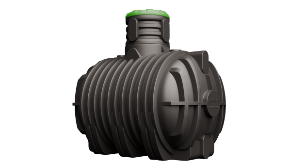 Емкость накопительная У 5000 литров (цвет черный) NEW