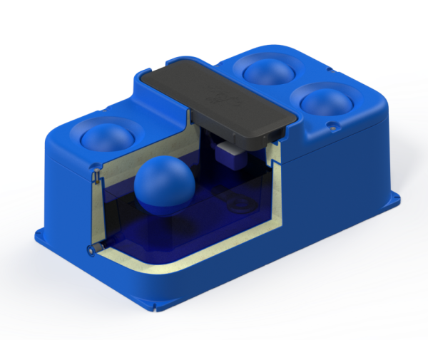Поилка 4-х шаровая с подогревом/265л