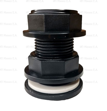 Отвод 1" (d25) чёрный