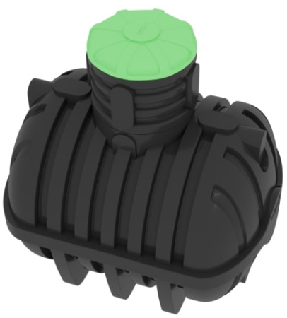 Подземная емкость 5000л. чёрная