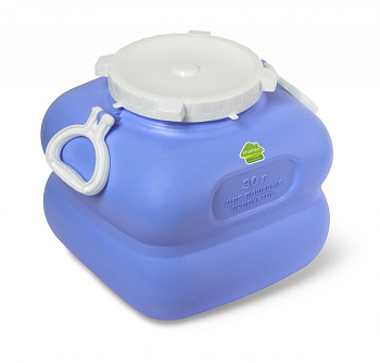 Фляга 30л.с ручками фиолетовая