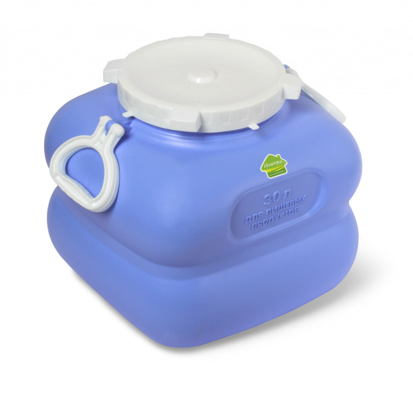 Фляга 30л.с ручками фиолетовая