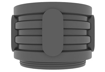 Горловина удлиняющая чёрная 500/800мм