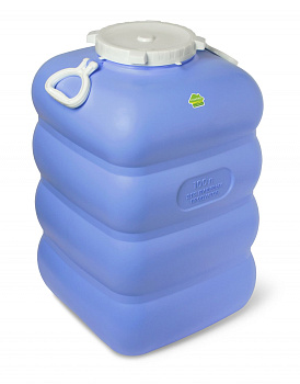 Фляга 100л.с ручками фиолетовая