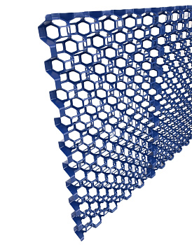 Решетка 1200х1000х50 для заморозки и разморозки цв. синий