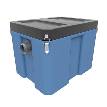 Пескоуловитель 0,5-25 (2камеры) 350х360х470