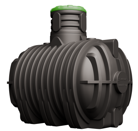 Емкость накопительная У 5000 литров (цвет черный) NEW