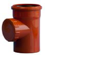 Тройник 110*110*90 наружка 