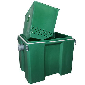 Жироуловитель Биофор Профи 1,0-60 (2 камеры) 500х400х450