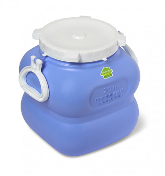 Фляга 20л.с ручками фиолетовая