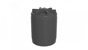 Ёмкость ЭВЛ 1000 л. черная с отводом