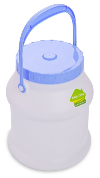 Бидон 3л. белый "Просперо"