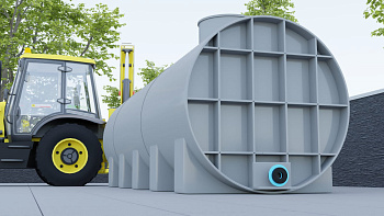 Ёмкость ЭВГ-Л 5 000 л. с волногасителем