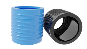 Доборное кольцо черное