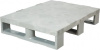 Паллет 1200х800х150мм, сплошной на 3-х полозьях, серый,TR 1208-1