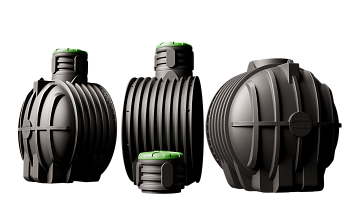 Модульный резервуар подземный МП-50 (цвет чёрный)