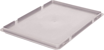 Крышка 400х300 п/э д/ящиков, серая,502