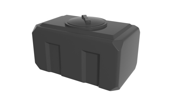 Ёмкость К 300 л. чёрная, крышка 350мм Ёмкость К 300 л. чёрная, крышка 350мм