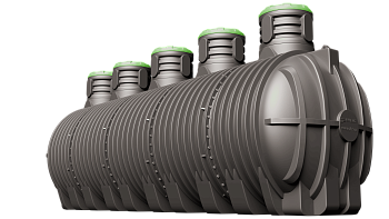 Модульный резервуар подземный МП15 (цвет чёрный)