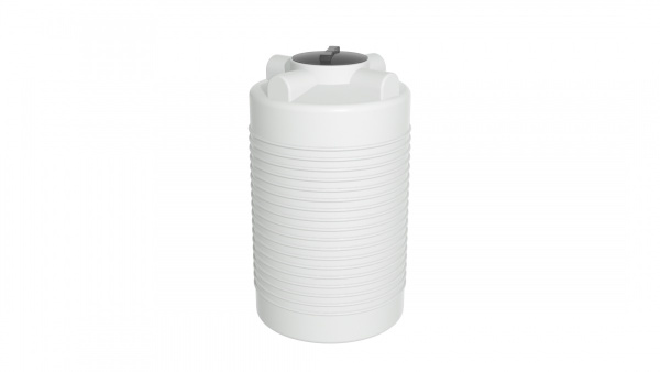 Ёмкость ЭВЛ 500 л. белая с отводами, крышка 450мм Ёмкость ЭВЛ 500 л. белая с отводами, крышка 450мм