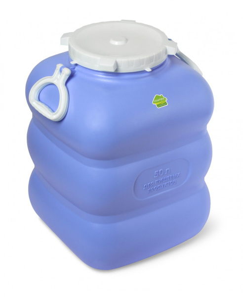 Фляга 50л.с ручками фиолетовая