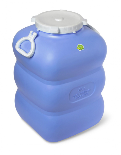 Фляга 60л.с ручками фиолетовая