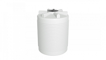 Ёмкость ЭВЛ 1000 л. белая с отводами
