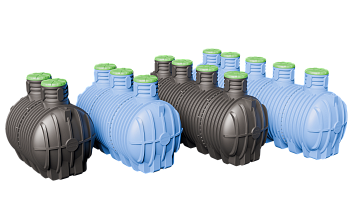 Модульный резервуар подземный МП-20 (цвет чёрный)