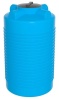 Ёмкость ЭВЛ 500 л. голубая с отводами, крышка 450мм