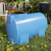 Ёмкость ЭВГ 500 л. голубая с отводами