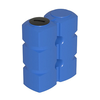 Ёмкость К 1000 л. вертикальная голубая