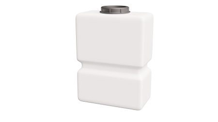 Ёмкость К 300л вертикальная, крышка 250 мм с отводом 1/2" (цвет белый)