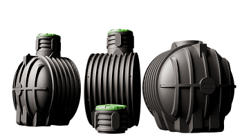 Модульный резервуар подземный МП-10 (цвет чёрный)