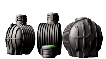 Модульный резервуар подземный МП-25 (цвет чёрный)