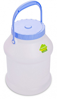 Бидон 5л. белый "Просперо"