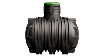 Емкость накопительная У 5000 литров (цвет черный) NEW