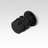 Отвод 2" (d50) черный